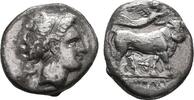 Campania, Neapolis Didrachm Campania, Neapolis, c. 300-275 BC. AR Didrachm -