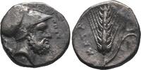 Southern Lucania Stater Southern Lucania, Metapontion, c. 340-330 BC. AR Stater. -