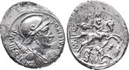 Rome Denarius P. Fonteius P. f. Capito,- RARE Rare Republican -