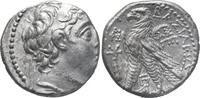 Seleukid Tetradrachm Demetrios II Nikator. Second reign, -