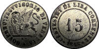 Italy, Republic of VENICE Venise - 15 Centesimi Provisional Government of Venice -