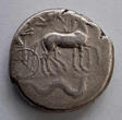 ca 466-405BC Sicily Syracuse Second Democracy AR tetradrachm. TTB+