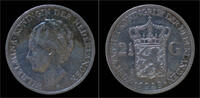 Netherlands rijksdaalder Netherlands Wilhelmina I 2 1/2 gulden(rijksdaalder)1929 -