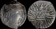 India drachm India Western Satraps King Rudrasena III AR drachm -