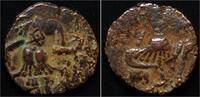 Alchon Huns stater Alchon Huns Hephtalite Toramana II AE stater. -