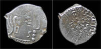 India drachm India Gupta empire King Kumaragupta AR drachm -