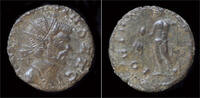 Roman antoninianus Claudius II Gothicus billon antoninianus Jupiter standing left -