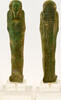 Egypt shabti Egypt Late Period green glazed inscribed faience shabti- ex-Christies. -