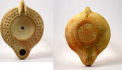 Roman oil lamp Roman terracotta oil lamp -