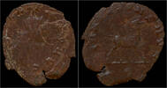 Roman antoninianus Gallienus billon antoninianus doe standing right -