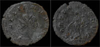 Roman antoninianus Gallienus billon antoninianus Fortuna standing left -