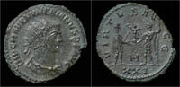 Roman antoninianus Numerian billon antoninianus emperor standing right -