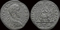 Cappadocia AE26 Cappadocia Caesarea Severus Alexander AE26 Mount Argaeus -