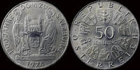 Austria 50 schilling Austria 50 schilling 1974- 1200 years of Dom in Salzburg -