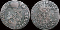 Southern Netherlands duit Southern Netherlands Brabant Albrecht & Isabella duit 1615 -