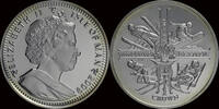 Isle of Man crown Isle of Man 1 crown 2009 Olympic games in Vancouver 2010 proof -