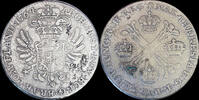 Austrian Netherlands 1/2 kroon Austrian Netherlands Maria-Theresia 1/2 kroon (couronne) 1764 -