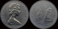 Isle of Man crown Isle of Man 1 crown 1979 1000th anniversary of Tynwald -
