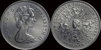 Isle of Man crown Isle of Man 1 crown 1980 Queen Elisabeth the Queen Mother -