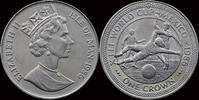 Isle of Man crown Isle of Man 1 crown 1986 Worldcup Mexico -