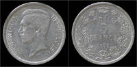 Belgium 5 frank Belgium Albert I 5 frank (1 Belga) 1933 FR-pos B -