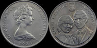 Gibraltar 1 crown Gibraltar 1 crown 1981- Prince Charles and Lady Diana -