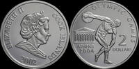 Cook Islands 2 dollars Cook Islands 2 dollars 2002- Olympic games 2004 in Athens -