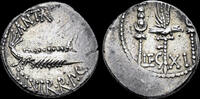 Roman denarius Roman Imperatorial Marc Antony AR denarius Legionary issue Legion XI -