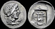 Lycian League hemidrachm Lycian League Masikytes AR hemidrachm kithara -