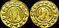 Axum Chrysos Axum Ebana Gold Chrysos bust of Ebana to right -