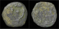 Judaea prutah Judaea Hasmonean Dynasty Alexander Jannaus AE prutah -