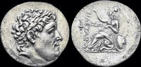 Pergamene Kingdom tetradrachm Pergamene Kingdom Eumenes II AR tetradrachm, in the name of Philetairos -