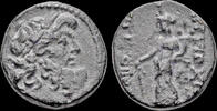 Seleukis and Pieria AE trichalkon Seleukis and Pieria Antioch AE trichalkon Tyche standing left on rudder -
