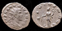 Roman antoninianus Claudius II Gothicus AE antoninianus Providentia standing left -