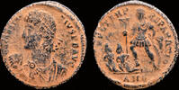 Roman AE maiorina Constantius II AE maiorina emperor standing left -