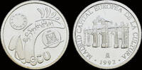 Spain 1 ecu Spain 1 ecu 1992- Madrid Capital Europea de la Culture -