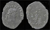 Roman antoninianus Carausius antoninianus Pax standing left. -