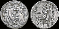 Macedon AR drachm Kings of Macedon Alexander III the Great AR drachm- rare Mylasa mint -