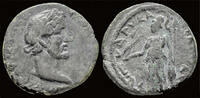 Kilikia AE23 Kilikia Seleukeia Antoninus Pius AE23 Athena standing facing -