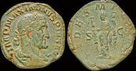Roman sestertius Maximinus I Thrax sestertius Fides standing left -