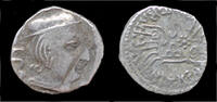 India drachm India Western Satraps Vijayasena as Satrap AR drachm -