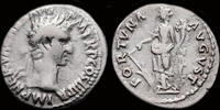 Roman denarius Nerva AR denarius Fortuna standing -