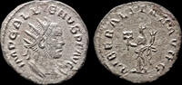 Roman antoninianus Gallienus AR antoninianus Liberalitas standing left -