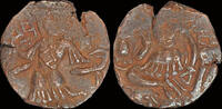 Hephtalite stater Alchon Huns Hephtalite Toramana II AE stater -