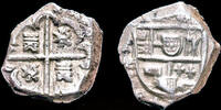 Spain cob real Spain Felipe IV silver cob real -
