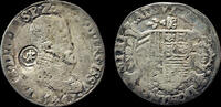 Netherland 1/5 filipsdaalder Netherland Heerlijkheid Overijssel Filips II 1/5 filipsdaalder 1567 -