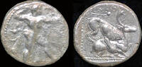 Cyprus stater Cyprus Kition Ballmelek II AR stater. -