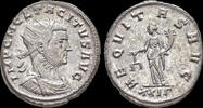 Roman antoninianus Tacitus silvered antoninianus Aeqvitas standing left -
