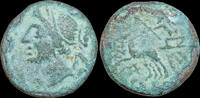 Italy half unit Italy Bruttium The Bretti half unit Zeus with biga -