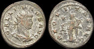 Roman antoninianus Gallienus AE antoninianus Aequitas standing left -